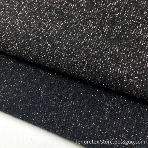 Polyester Rayon Cotton Stretch Knit French Terry Fabric
